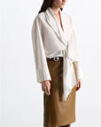 Poplin Power Blouse