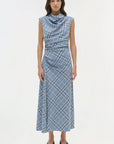 Burke Draped Midi Dress