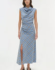Burke Draped Midi Dress