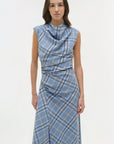 Burke Draped Midi Dress