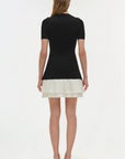 Lorin Short-sleeve Mini Dress