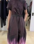 Burgundy Ombre Dress