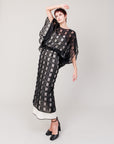 SILK JQ ORGANDY BLOUSE