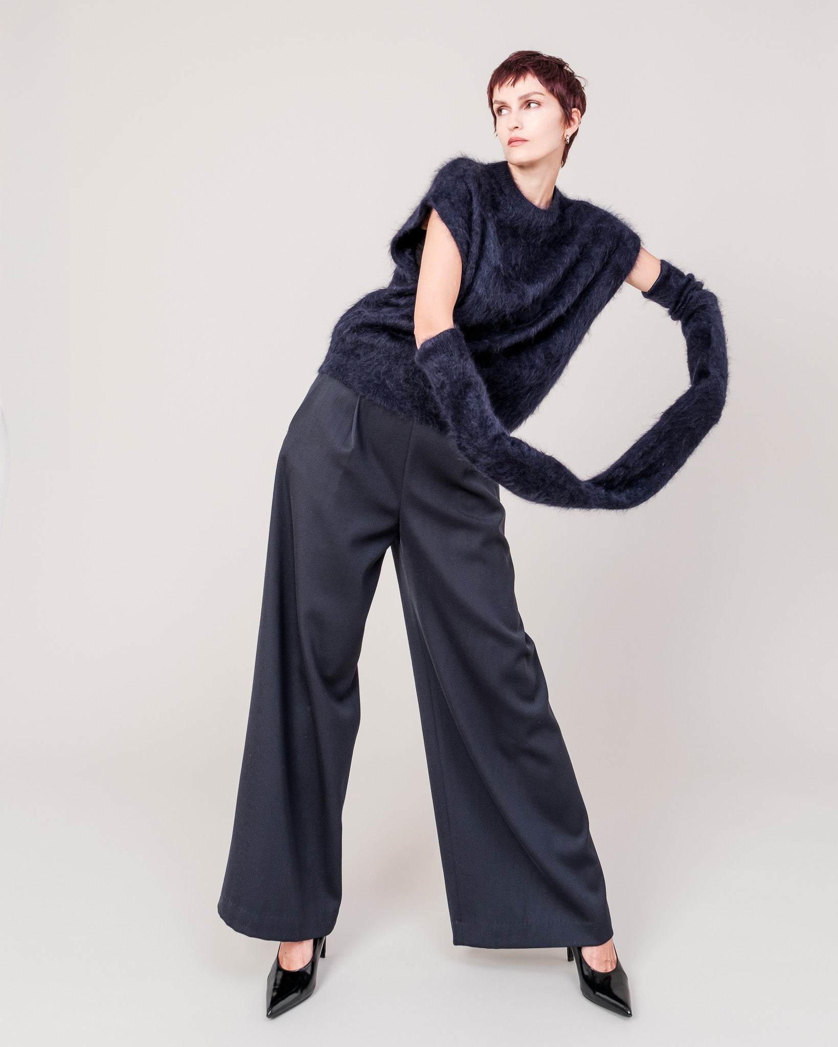 SARTI WOOL PANTS