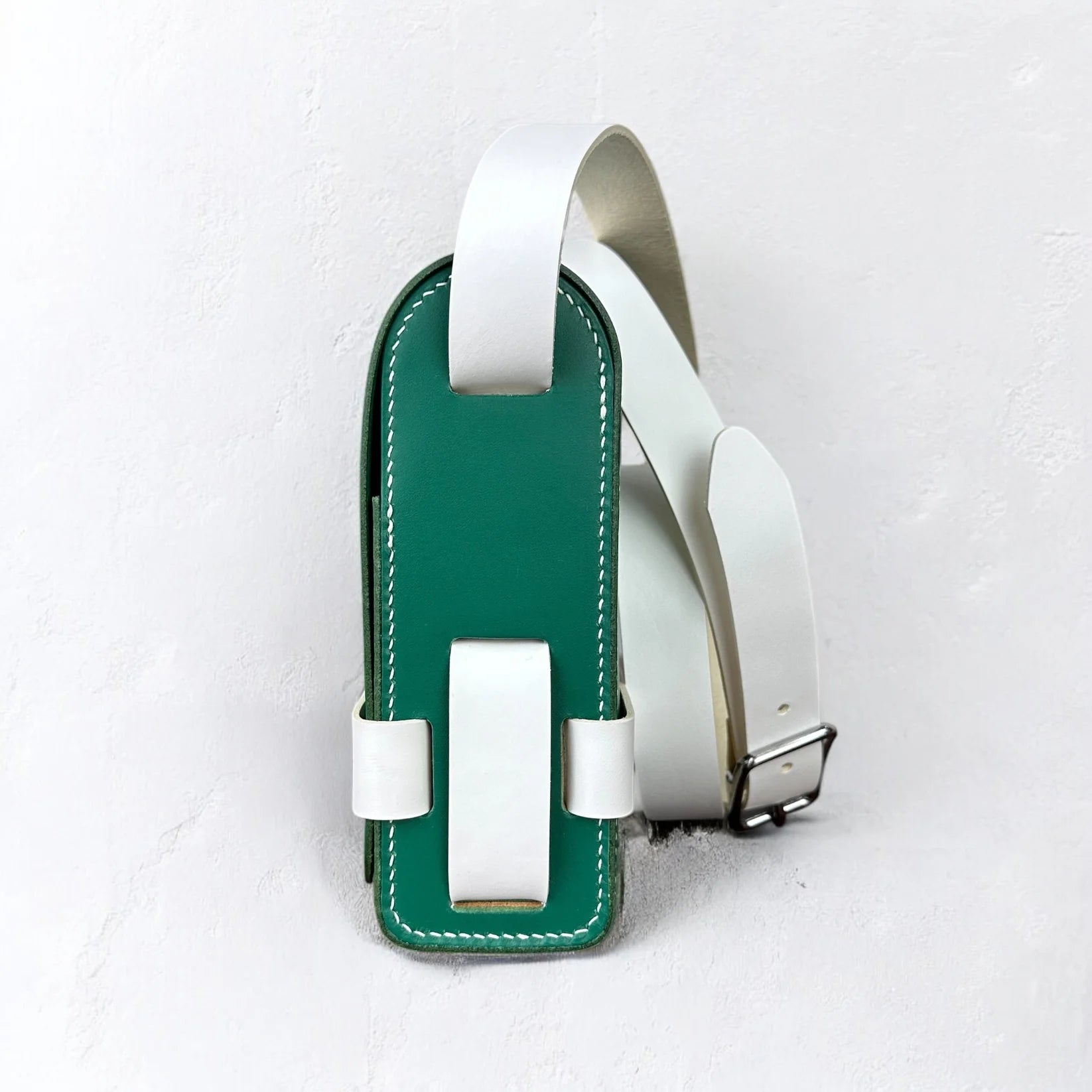Green & White Zouzou Bag