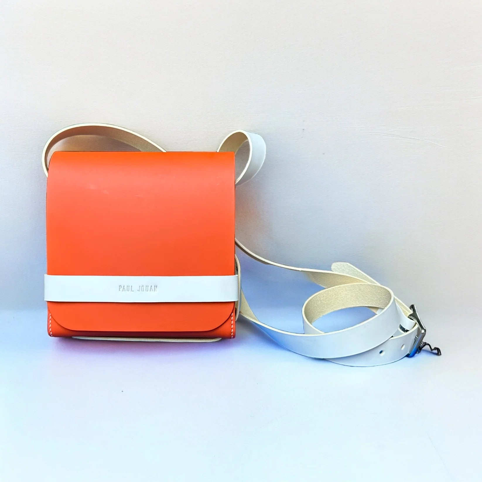 Orange & White Zouzou Bag