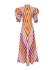 Multi-Colored Illusion Dress
