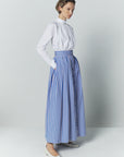IRVING STRIPE SKIRT