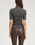 Short Sleeve Turtleneck
