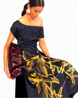 Mavi Arc Neck Dress