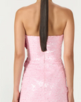 Harlee Sequin Strapless Dress