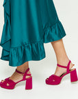 Couture Pink Jacqueline Platform
