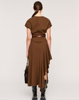LEORA SCULPTURAL TOP