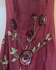 Marsala Corset Dress