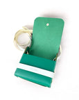 Green & White Zouzou Bag
