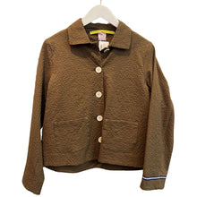 Load image into Gallery viewer, Seersucker Brown Jacket