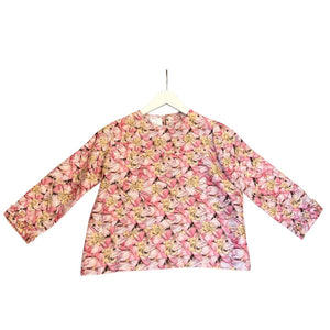 Floral Silk Blouse