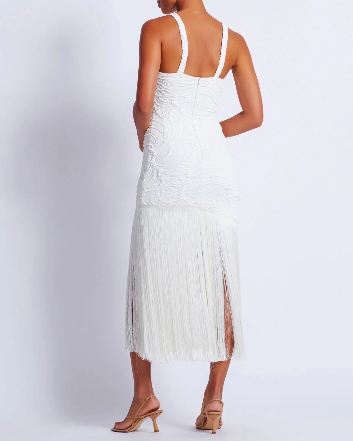 Jacquard Fringe Maxi