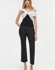 Celiana Knit Combo Top