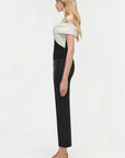 Celiana Knit Combo Top