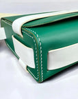 Green & White Zouzou Bag