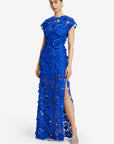 Alena Lace Maxi Dress - Lapis