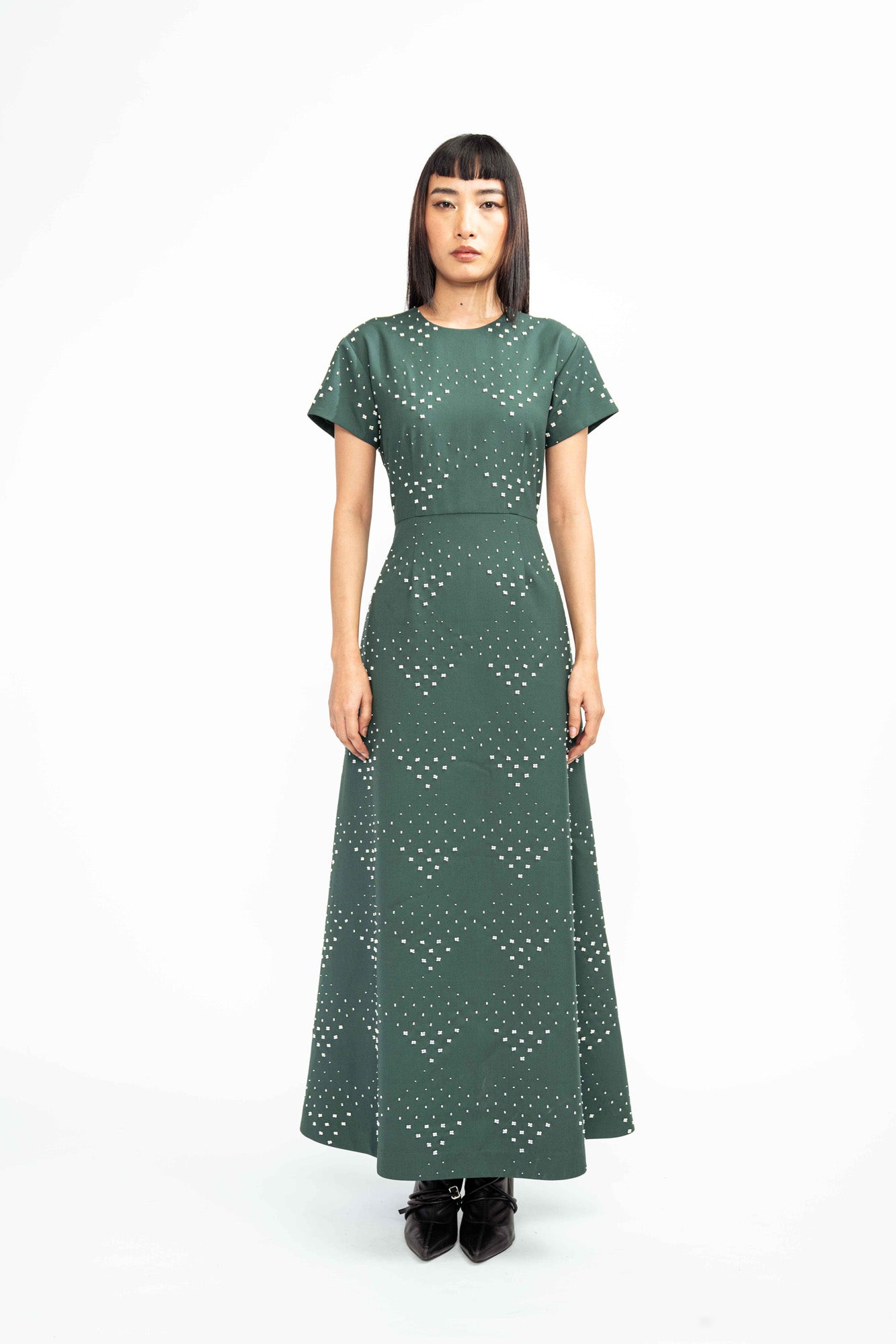 Emerald Spark Dress