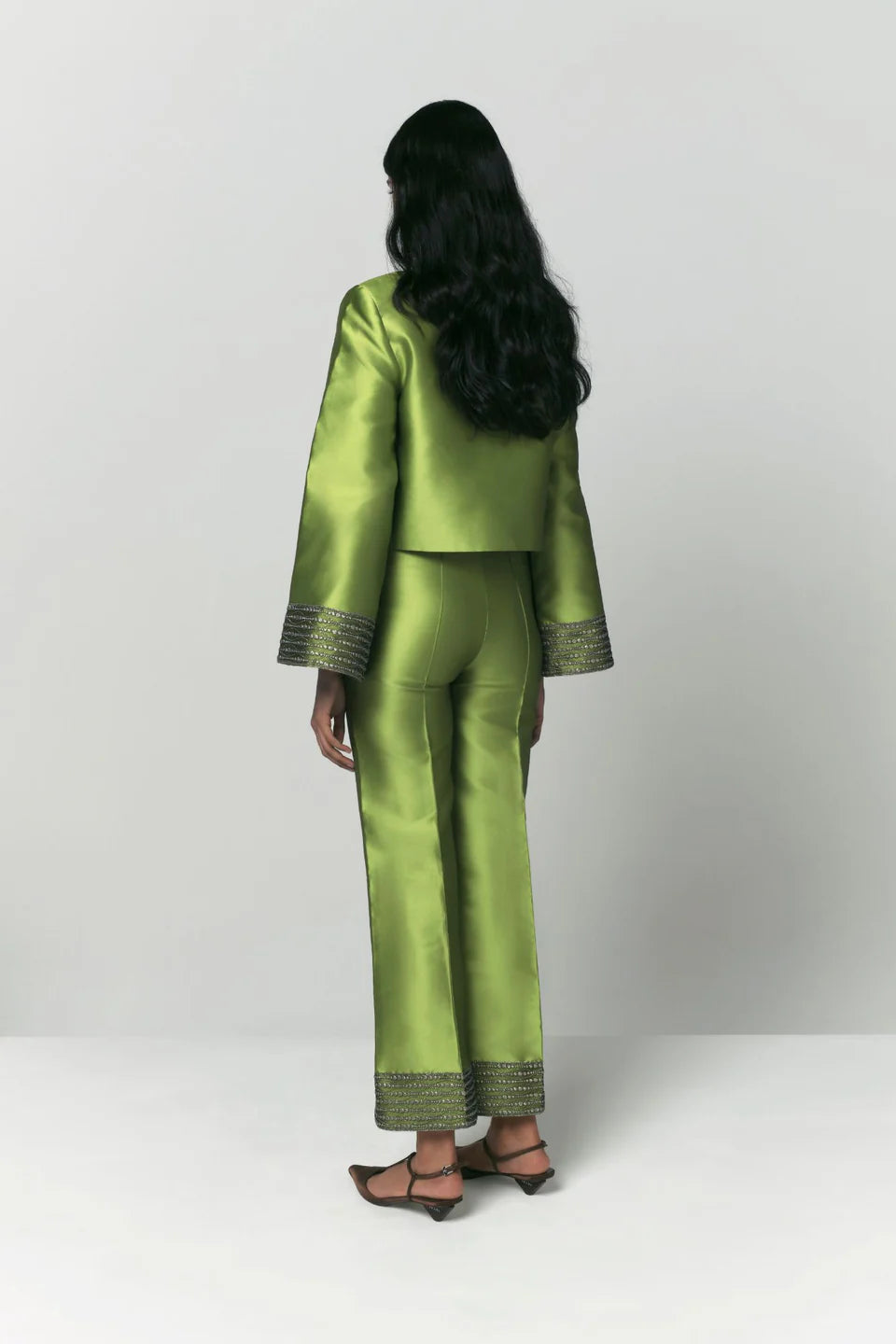 Ruby Smart Satin Jacket