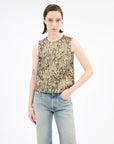 Paisley waves top