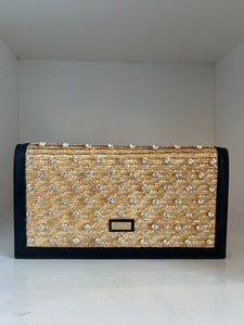 Crystal Black Clutch