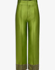 Yoshitomo Satin Lace Trousers