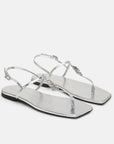 Mirror Shine Toe Sandal