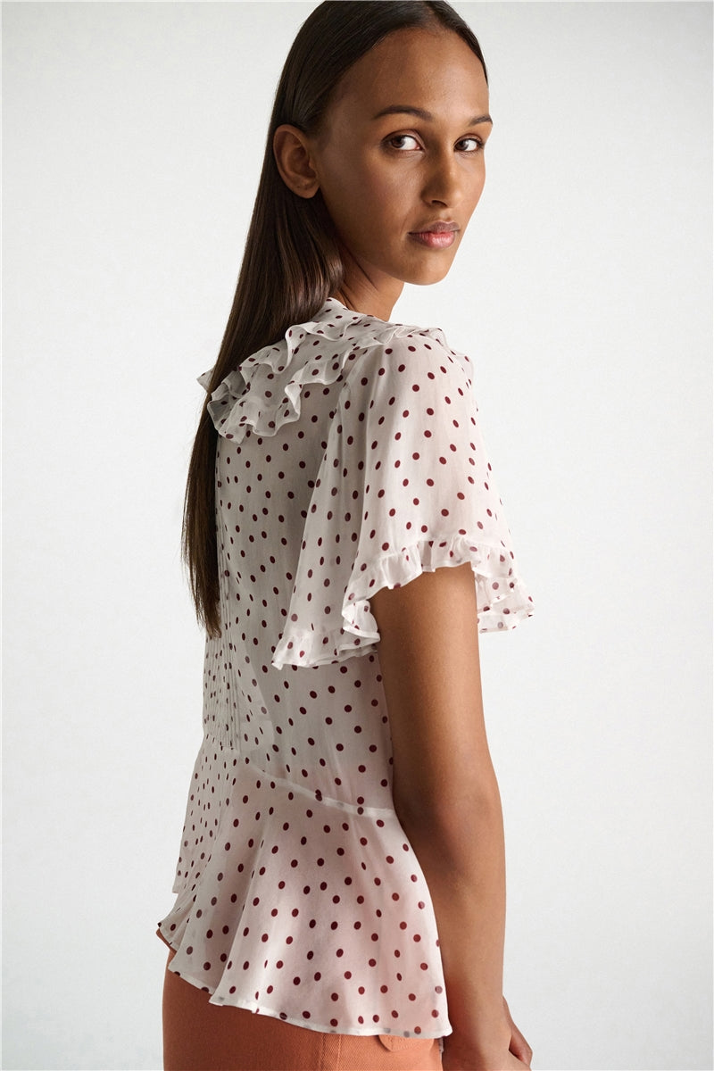 Dancing Dots Blouse