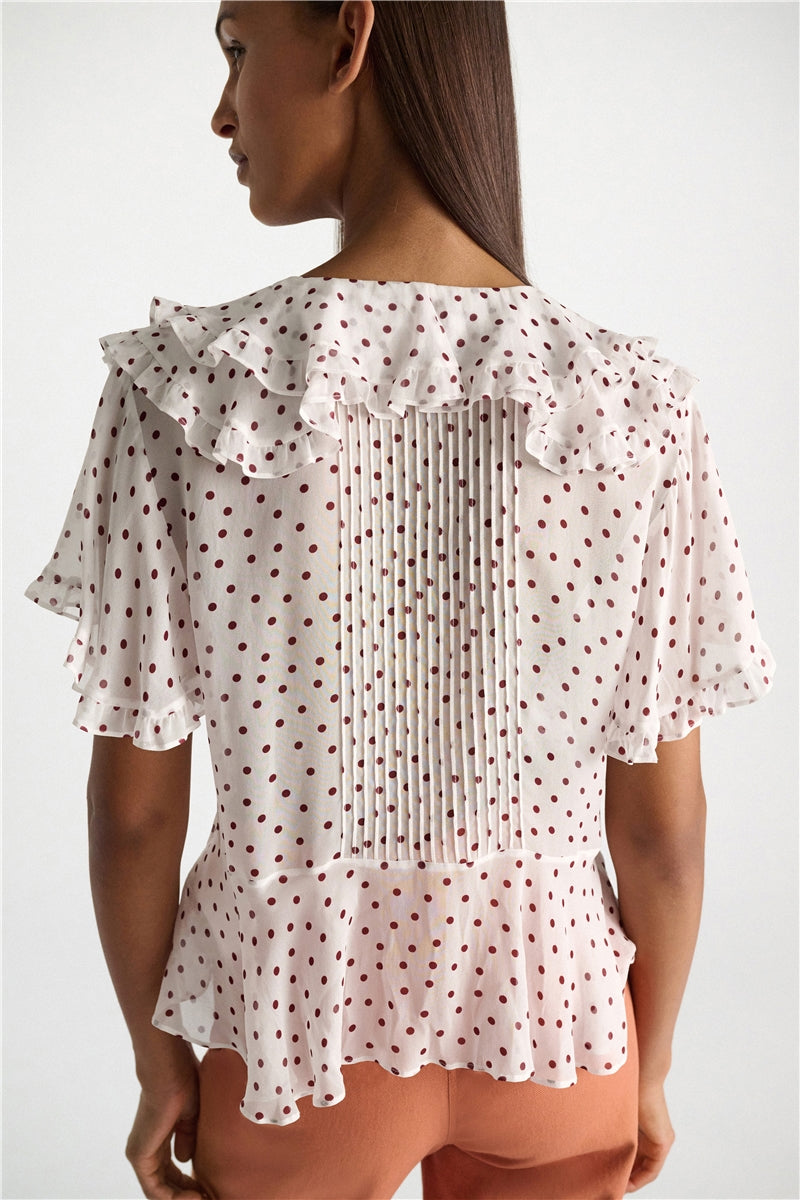 Dancing Dots Blouse