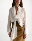 Poplin Power Blouse