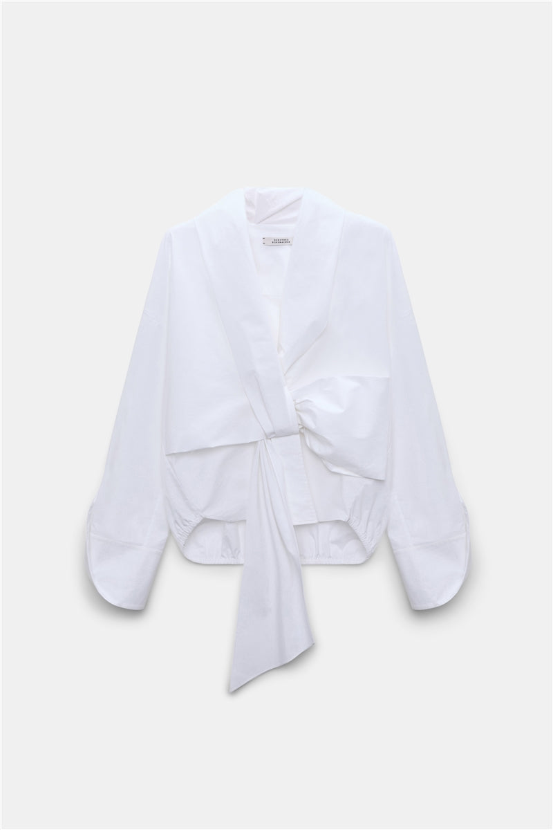 Poplin Power Blouse