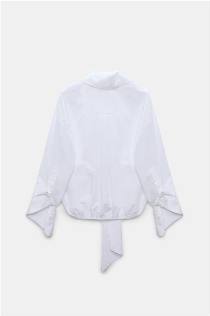 Poplin Power Blouse