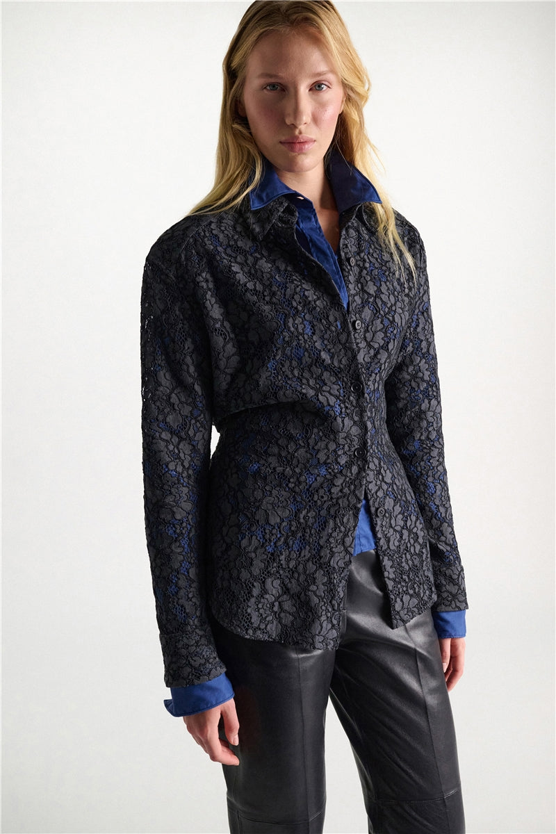 Powerful Lace Blouse