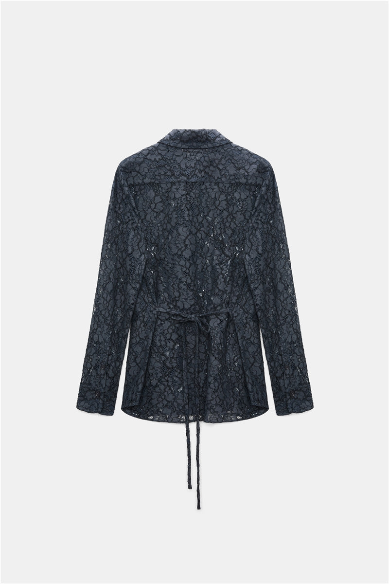 Powerful Lace Blouse