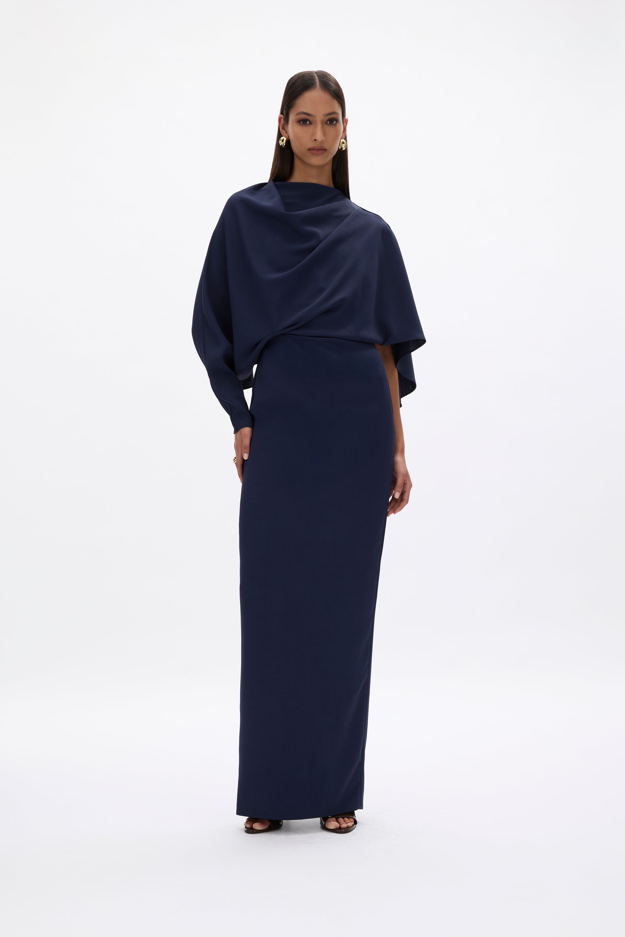 AMARIS CAPE GOWN
