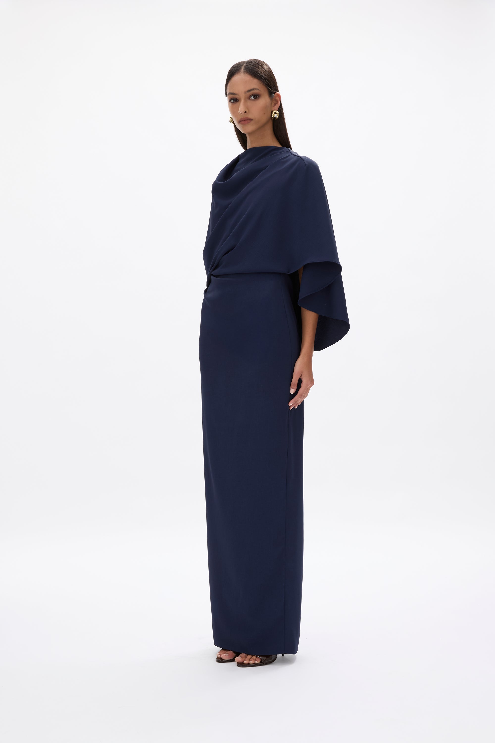 AMARIS CAPE GOWN
