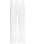 Yoshitomo Popelin Embroidery Pants