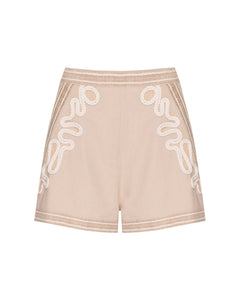 Embr Linen Shorts