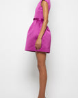 Orchid Cap-Sleeve Mini