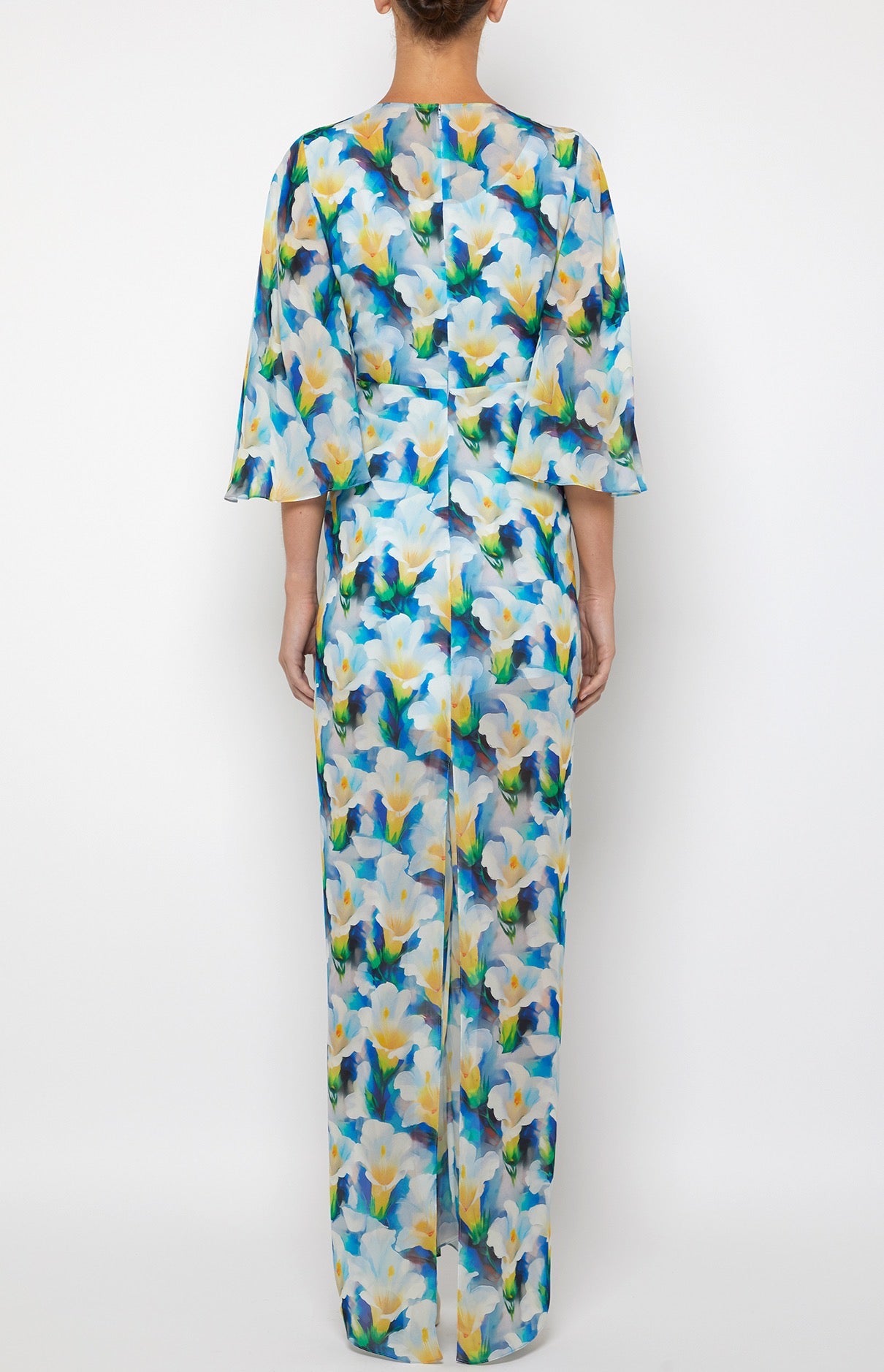 3/4 SLEEVE MAXI DRESS