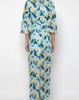 3/4 SLEEVE MAXI DRESS