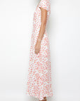 TWIST CAP SLEEVE DRESS