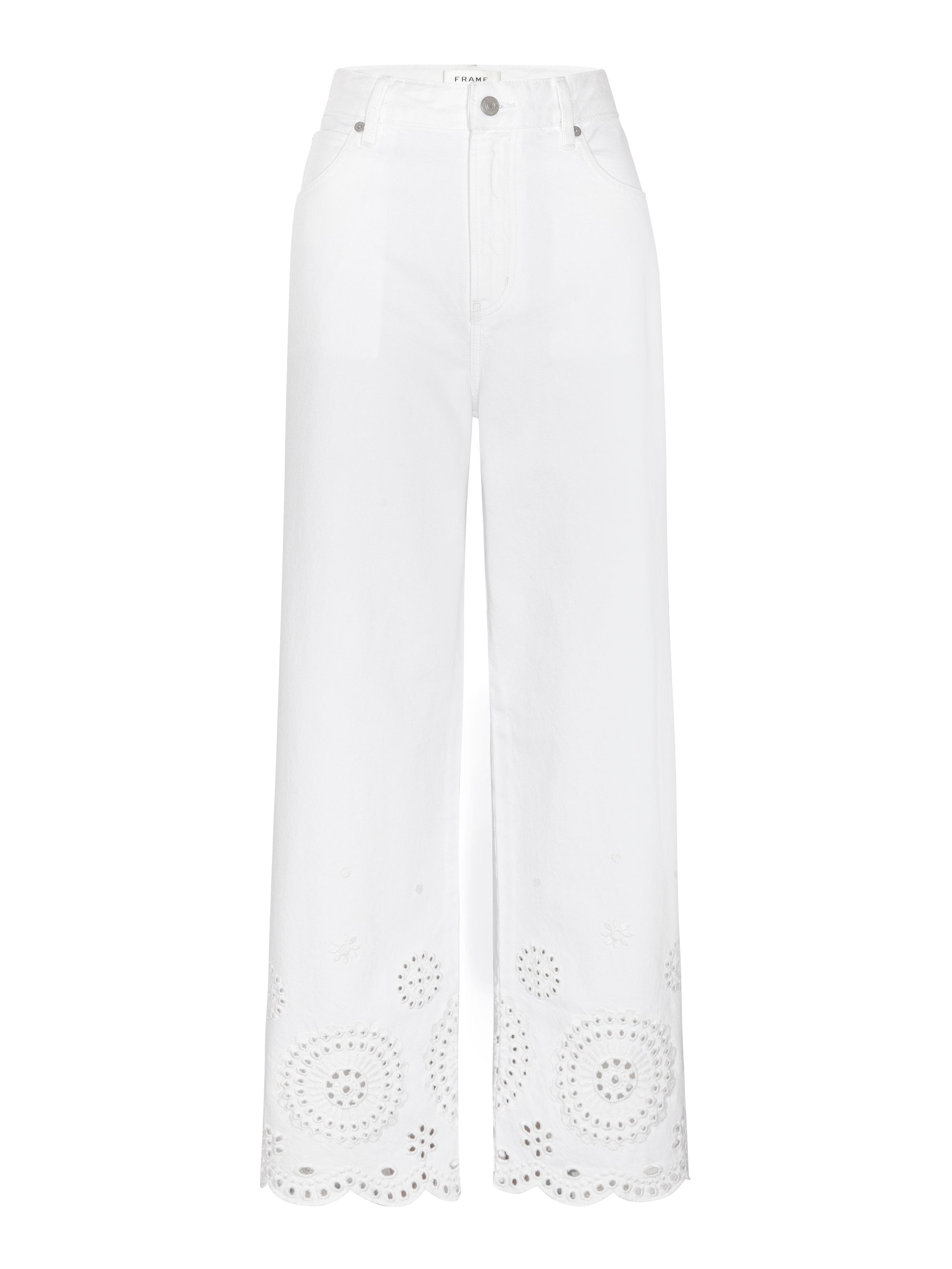 THE EYELET WIDE FLARE