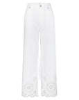 THE EYELET WIDE FLARE