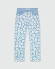 Light Blue Floral Pants